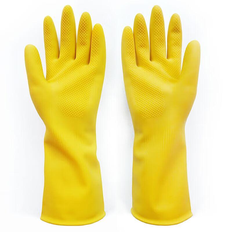 Guzhuju Heavy-Duty Chemical Resistant Rubber Work Gloves