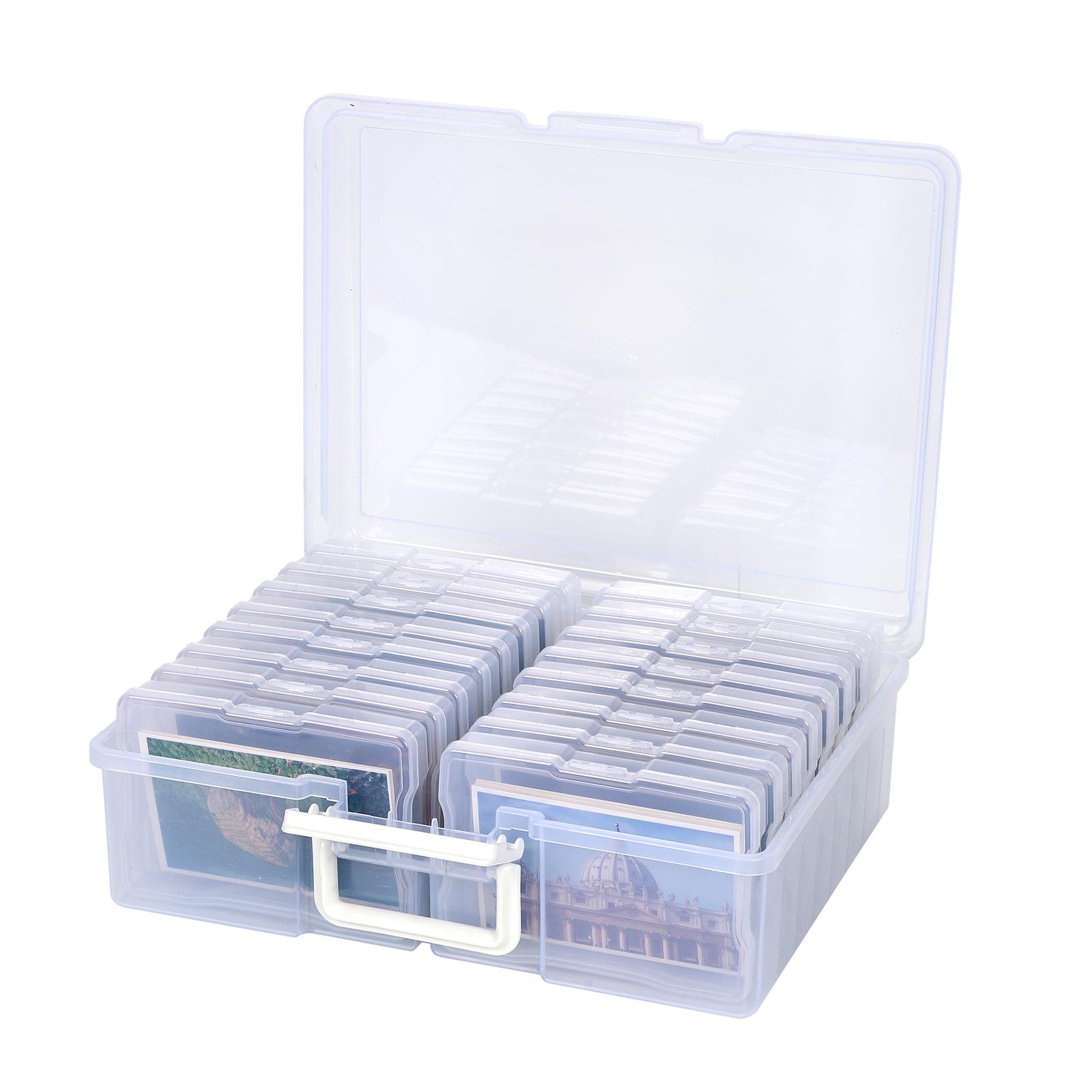 Storage Box Large Photo Transparent Container Quality Richards 5 Craft Large Photo Multi Photo Storage Box белый