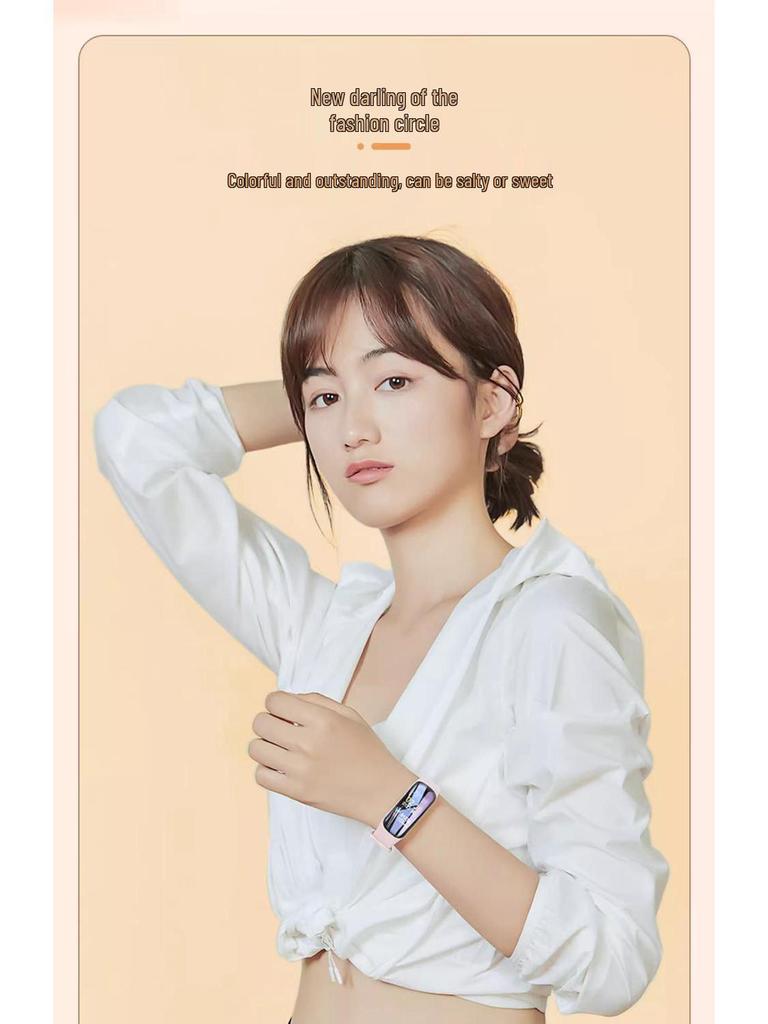 Women's Multifunctional Sports Smartwatch - Heart Rate & Blood Pressure Monitor, Ideal Fashion Gift for Girlfriend or Wife