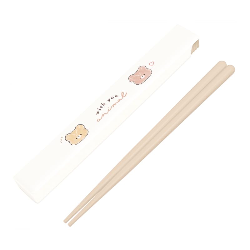 Kamio Japan Cutlery Chopsticks Chopstick Sliding WITH YOU 224202 Set, & Case, Type, A,