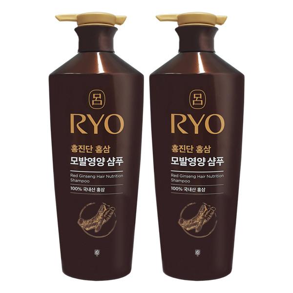 RYO Hongjindan Red Ginseng Hair Nourishing Shampoo 820ml x2