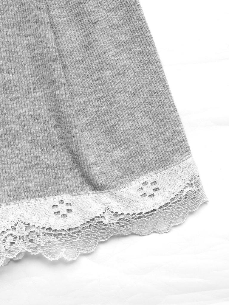 2026 Summer Women's Halter Strap Lace Mini Skirt Two-Piece Casual Sportswear Set