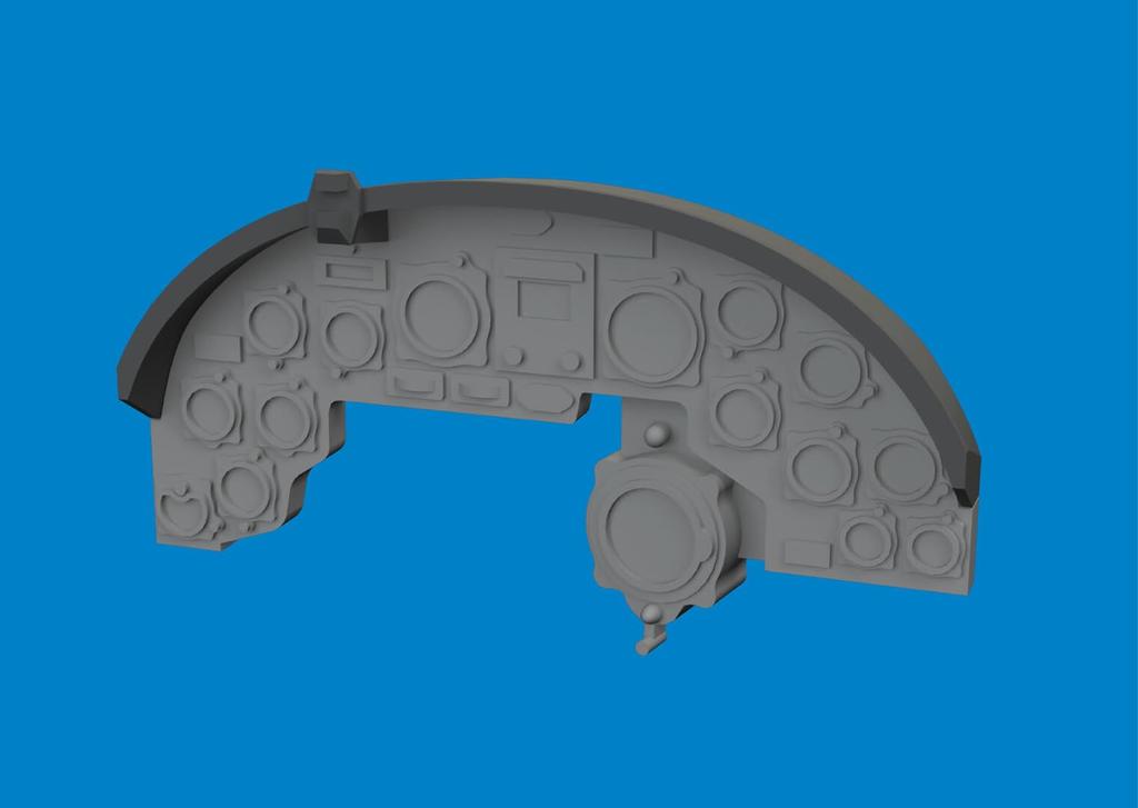 Eduard 1/48 Scale Look Ju88A-4 Instrument Panel (for ICM) Plastic Model Kit Parts EDU644326 (Airplane)