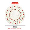 Strawberry printed thermal insulation mat, dining table mat, anti-scalding household pot bowl mat, desktop coaster, plate mat, placemat.