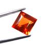 10.75 Carat Emerald Shape Orange Sapphire Sri Lanka Certified Gemstone SN196