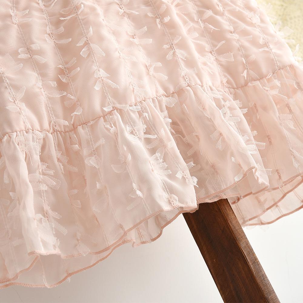 Autumn Jacquard Tassel Dress for Girls - New Year Party Princess Style for Toddlers and Young Children