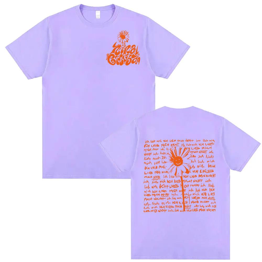 

Singer Nina Chuba Album Printed T-shirts Men Women Retro Oversized O-Neck T Shirts Fashion Casual 100% Cotton T-shirt Streetwear M