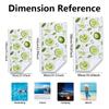 1 Quick Dry Microfiber Beach Towel With Vibrant Green Lemon And Glass Print, Great For Beach, Pool, Camping, Beach Towel