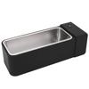 Jewelry Washing Machine Black 50kHz Ultrasonic Cleaner for Glasses MK186 600ml 15W