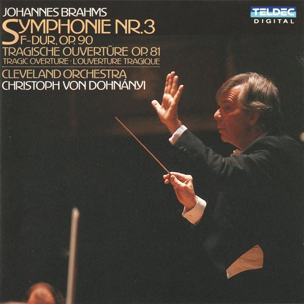 CD DOHNANYI CLEVELAND ORCHESTRA - Brahms Symphony No. 3 In F Major 844134 TELDEC 1988 Europe Classical Used