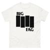 Big Fag Parody Black Flag Band Shirt – Punk-Inspired Queer Pride Tee Unisex T-Shirt