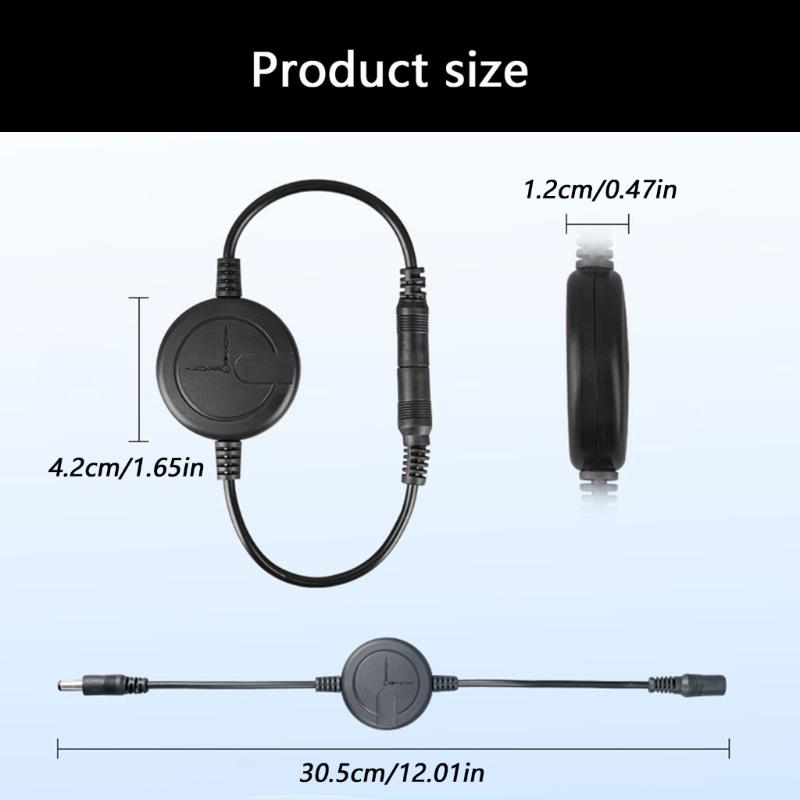 Easy Install PVC Router Rebooter Cable Intelligent Reset Cable for Various Modems Routers Automatic 72Hour Power Cycling
