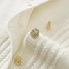 Giovanni Valentino Women's Pure Wool V-Neck Cardigan