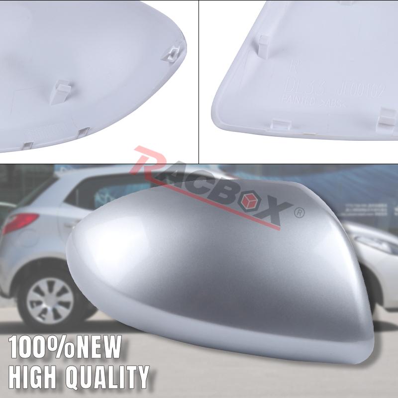 Tapa de la cubierta del espejo retrovisor del lado izquierdo y derecho del coche para Mazda 2 Mazda 3 1,6 accesorios de coche suministros de repuesto pintados