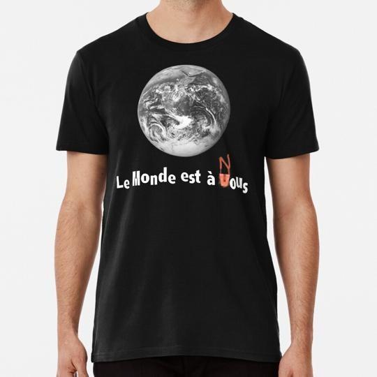 

Le Monde Est A Nous Хейт S to 5XL Сделано в США Футболка S