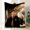 Harry Potter Hogwarts School Uniform Costume SetBlanket Flannel Throw Blanket for Sofa, Bed, Travel, Camping, Office, Couch, Chair