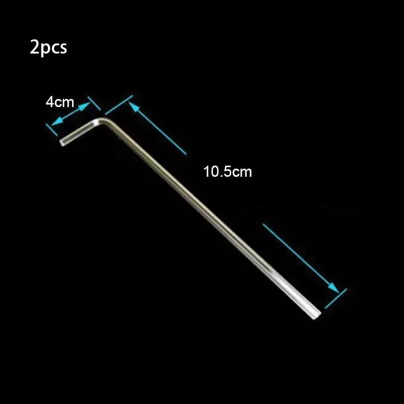 2pcs/lot 4mm Acrylic Aquarium Connector Straight U Shape Tube Elbow Fish Tank Air Pump Air Tube Filter Connecting Accessories