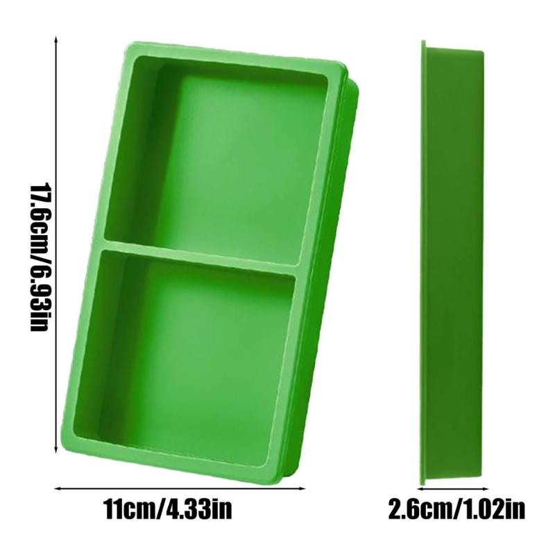 Pack of 4 Reusable Food Molds Silicone Texture Suitable for Freeze Dryer Trays Nonslip Dividers Dishwasher Safe