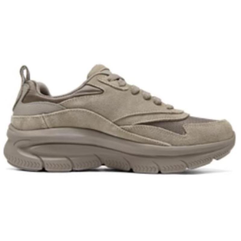 Skechers DLITES Women Stylish Comfort Lightweight Wear Resistant Low Top Casual Shoes Dark Taupe 158590-DKTP