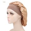 Adjustable Sleep Cap Elastic Head Wrap New Satin Bonnet Hat  for Men Women