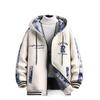 Men's Hip-Hop Hooded Jacket - Trendy Hong Kong Style, Loose Fit, Plus Size, Perfect for Spring and Autumn