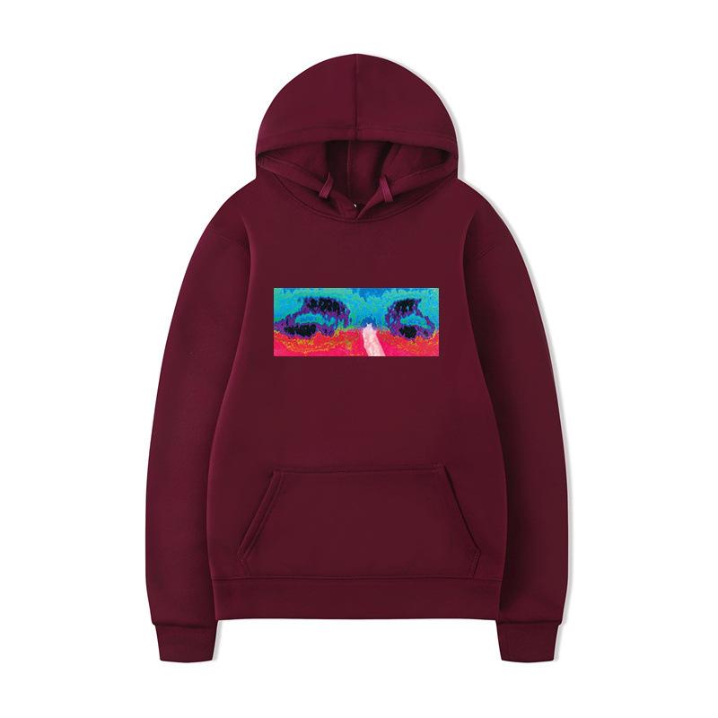 Jesień Zima Bluzy Chłopcy Harajuku Dziewczyny Pulower Wymyślne Topy Oversize Prezent Muzyczny Casual Luźna Wygodna Bluza