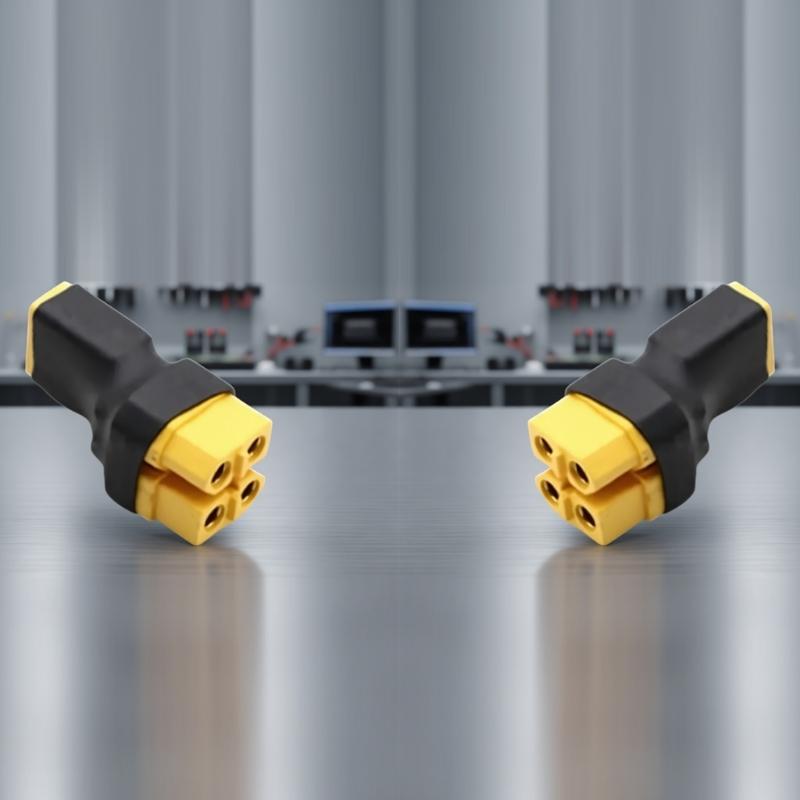 Plastic XT60 Series Connector For LiBattery Pack In Drones And Remote Control Vehicles Easy To Use Compactly Design