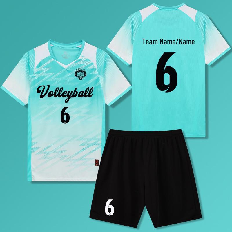 Quick-Dry Volleyball Uniform Set for Men, Women, and Students - Ideal for Training and Competition