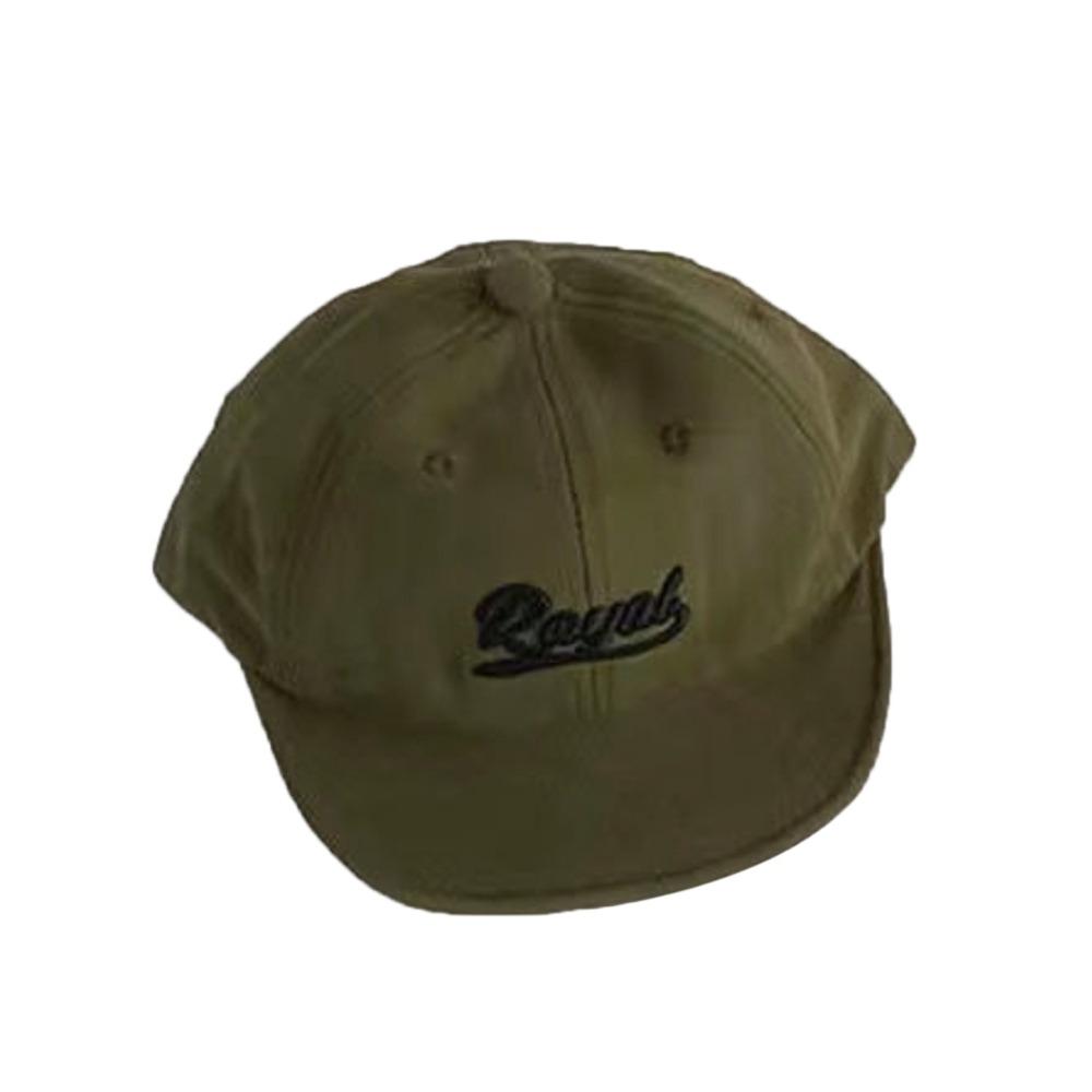 Letter Embroidery Kids Baseball Cap Solid Color Sun Hat Boys Girls Caps Peaked Hats