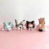 New Bowknot And Yoga Kuromi Cinnamoroll Blind Box Kawaii Mini Decorative Action Figure Trendy Toys Cute Girls Birthday Gift