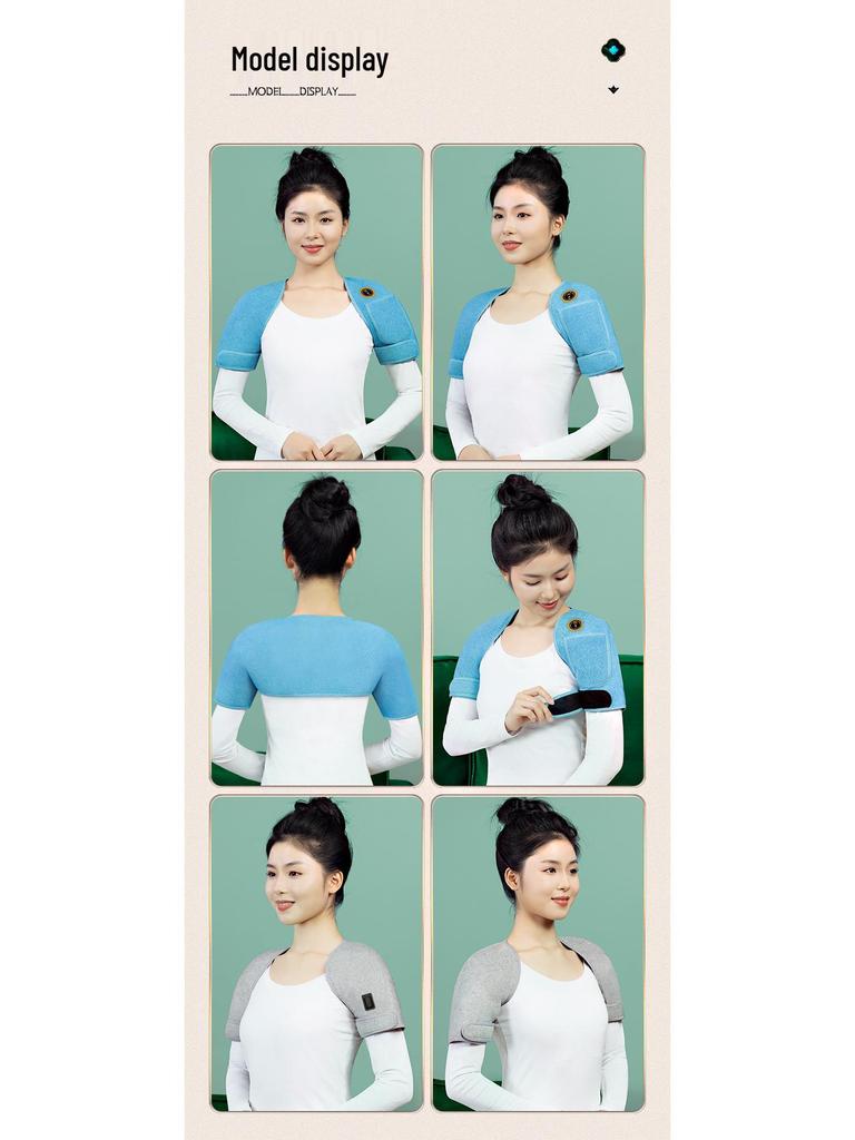 Heated Massage Shoulder and Neck Camisole for Men & Women - Warm Compress Therapy for Cold Protection
