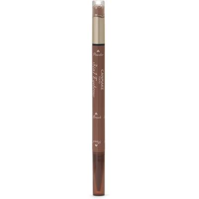 Canmake 3in1 Augenbrauenstift 01 Natural Brown Augenbrauenpuder Mit Augenbrauenbürste 01 Natural Brown