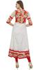 Bimba Women's Long Flared Black Anarkali Kurti Kurta Indian Classic