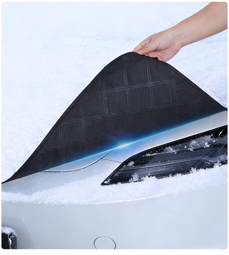 Tesla Model Y/3 Windshield Snow & Frost Cover, Winter Anti-freeze Protection