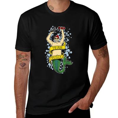 Wes Anderson T-Shirt T Shirts for Man Graphic Vintage T Shirt Man Plain T-Shirt