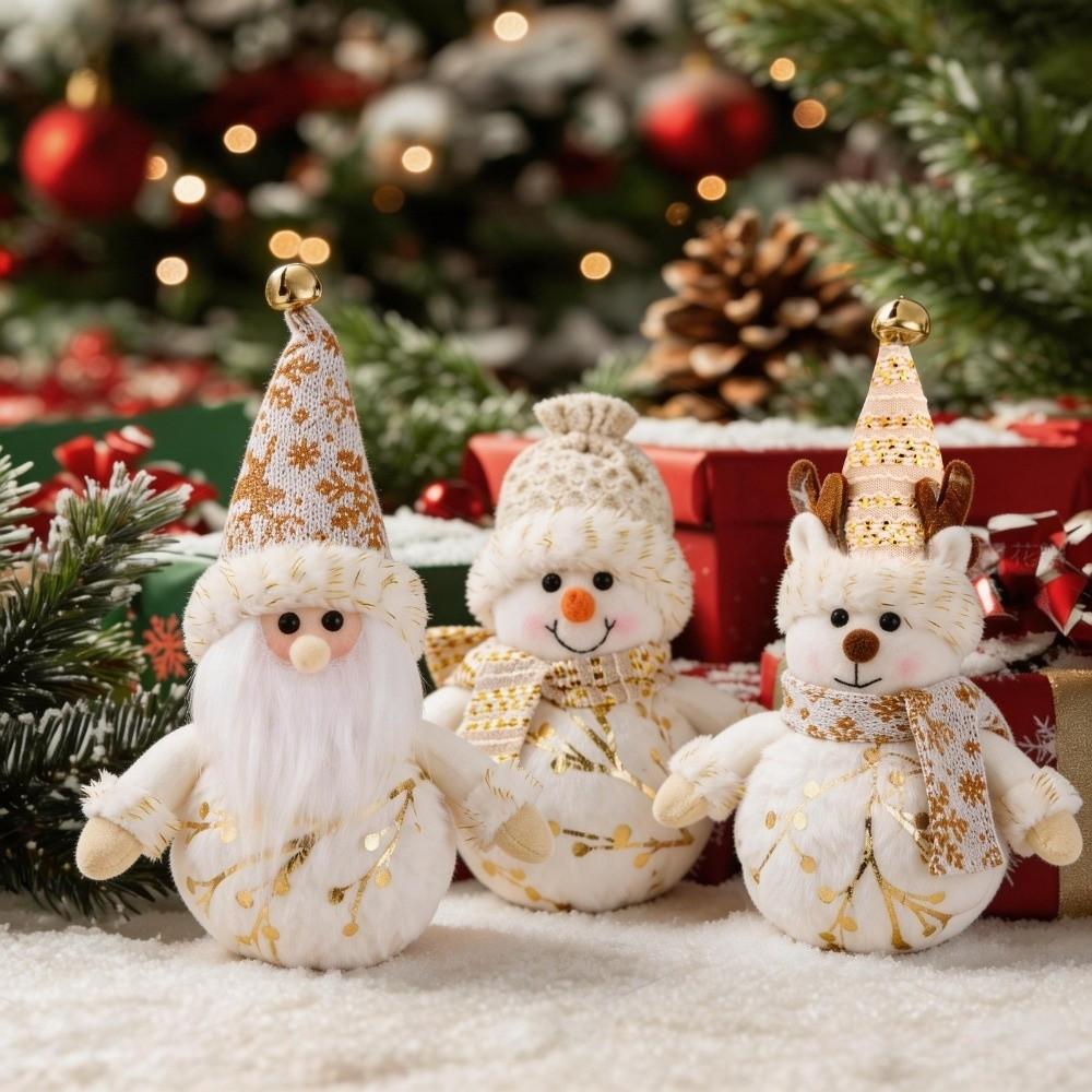 Night Light Christmas Figurines Tabletop Snowman Ornament  Christmas Ambience
