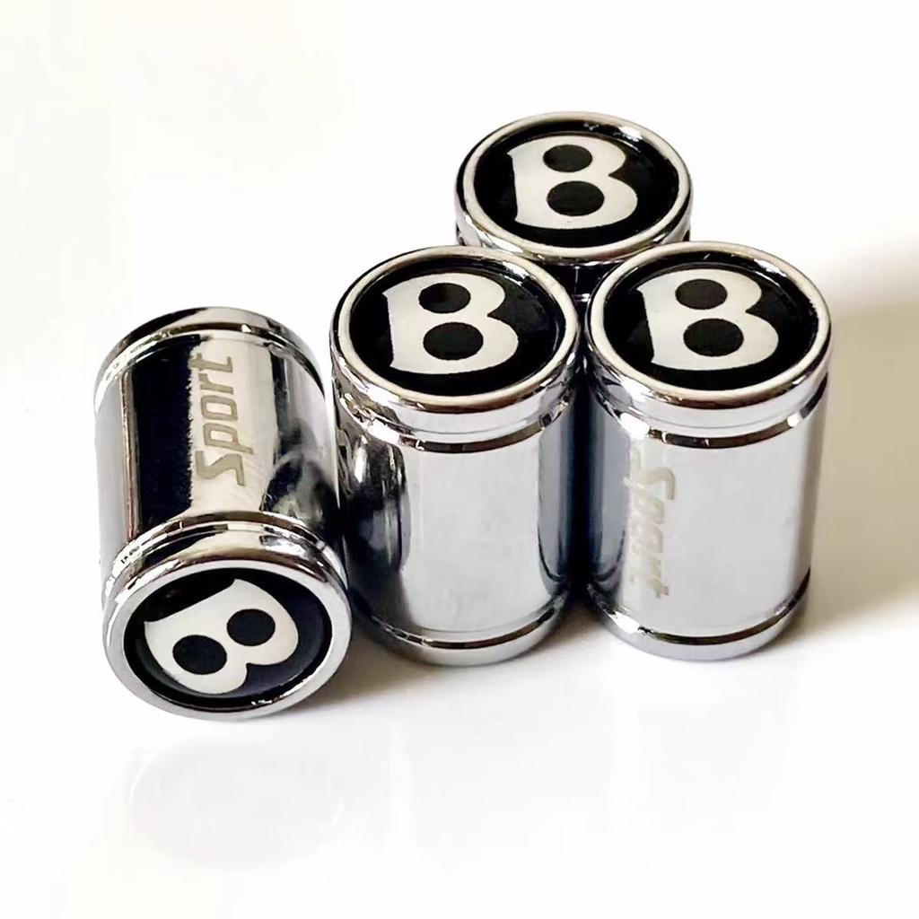 Car Exterior Valve Caps Stem Covers For Bentley Flying Spur 2009-2017 Car Accessories