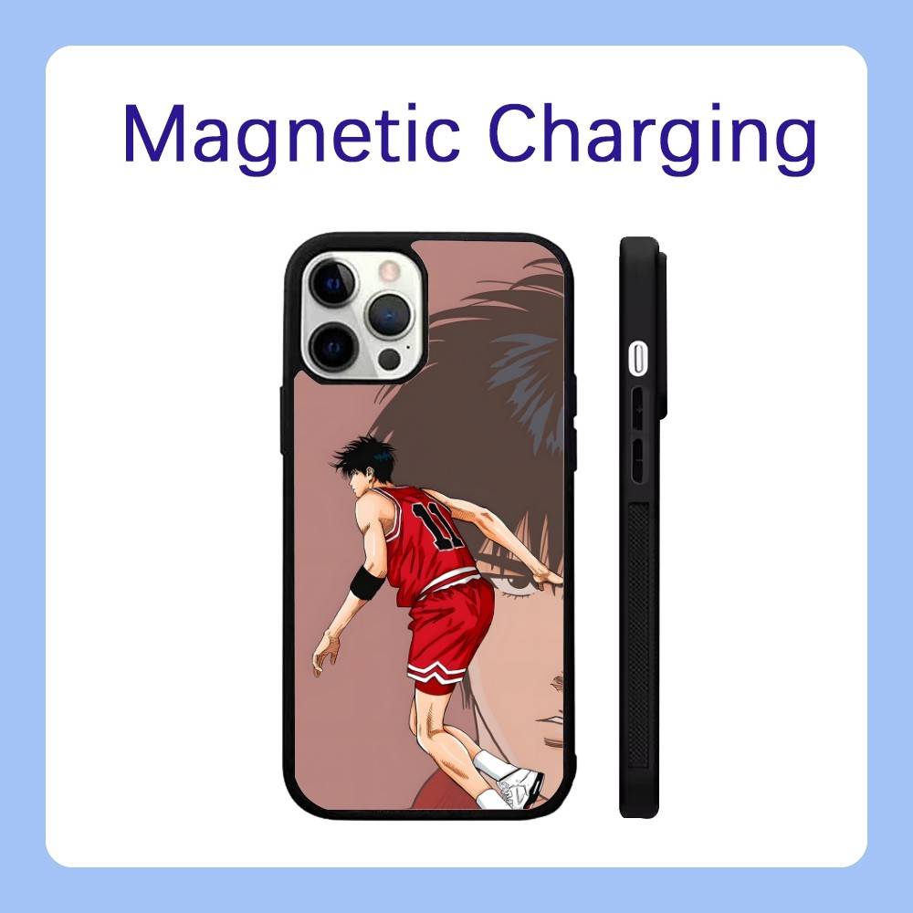 

S-Slam Dunk Rukawa Basketball Phone Case For iPhone 17,16,15,14,13,12,11,Pro,Max,Plus,Air,Mini,SE Magsafe Wireless Charging iPhone15plus