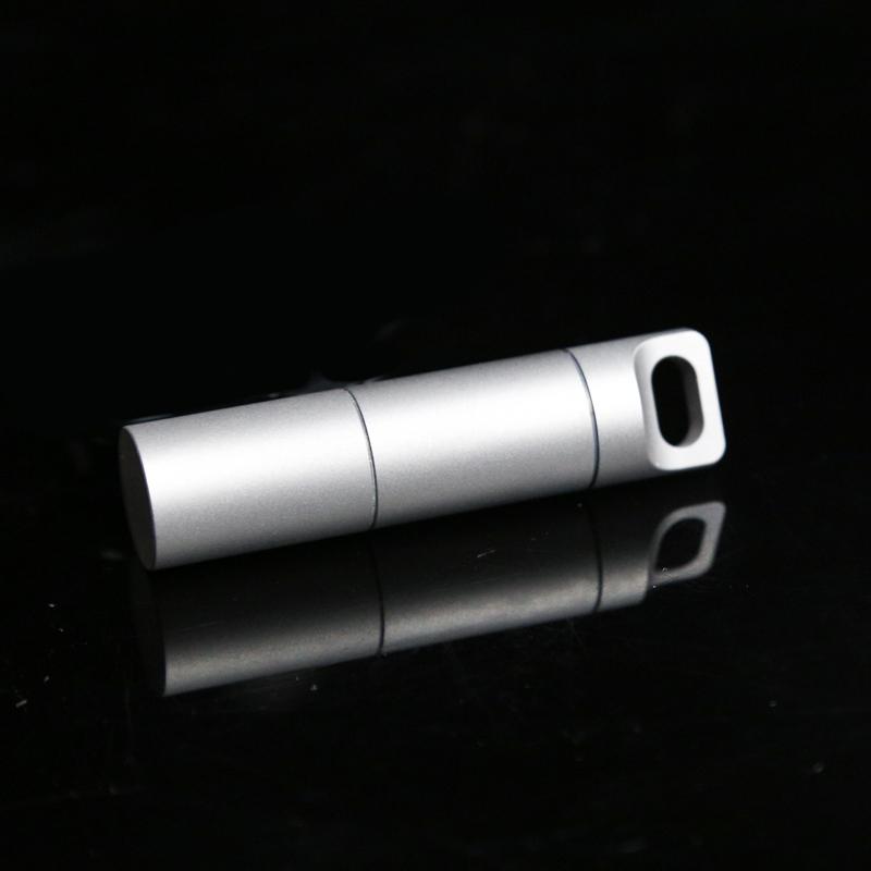 EDC Titanium Alloy Pill Medicine Storage Box Container Multi Grid Outdoor Camping Travel Box Sealed Waterproof Leak