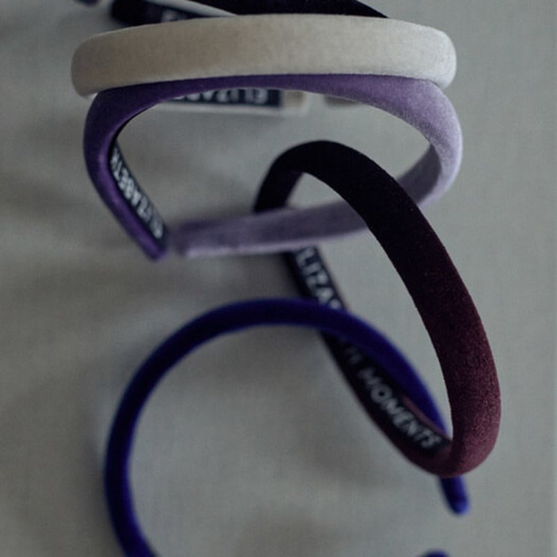 Elizabeth Moments Slim Velvet Headband