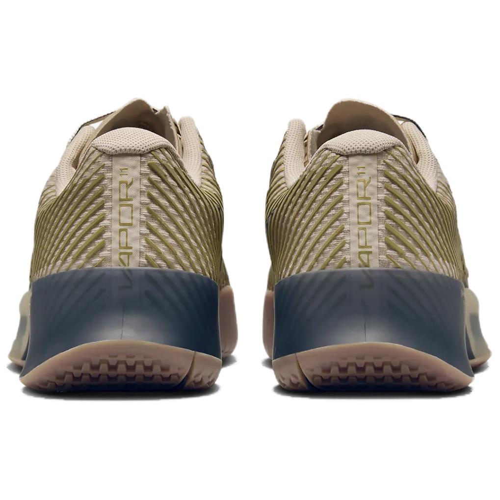 New Nike Court Vapor 11 Hc Premium Sanddrift Thunder Blue Gum Medium Brown Metallic Gold FN4735-101