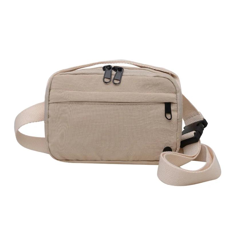 

Women s Crossbody Bag Nylon Japanese Style Men s Shoulder Bag, Functional Workwear Bag, Trendy Messenger Bag, Fashion Chest Bag хакі