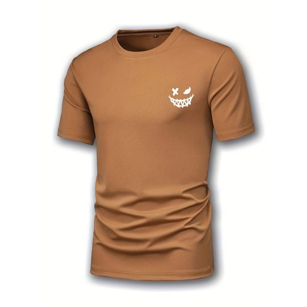 

Мужская футболка большого размера с круглым вырезом и коротким рукавом, настраиваемый персонализированный принт с узором, повседневная удобная хлопковая футболка XXL