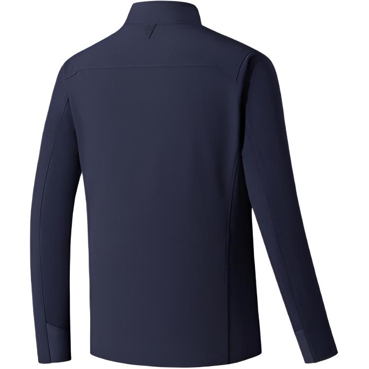 Anta Champion Outdoor Series Solid Color Stand Collar Zipper Versatile Windbreaker Jacket Men jackets 152610608-5