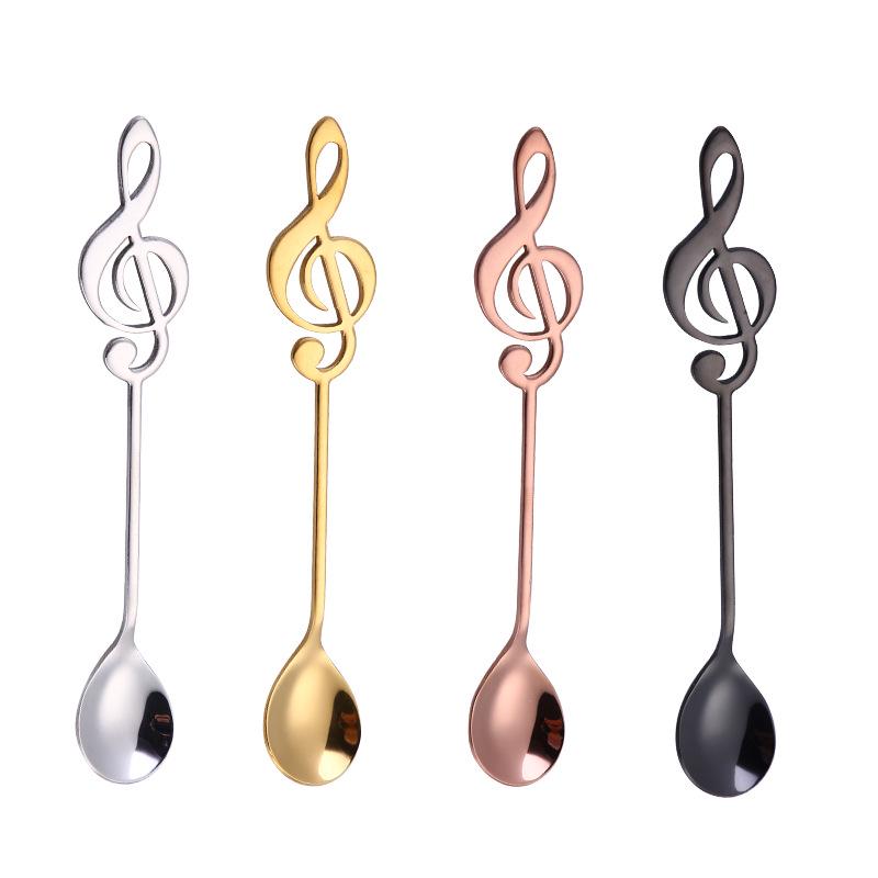 304 Stainless Steel Creative Spoon for Coffee, Ice Cream, Dessert, Stirring, and Souvenir.