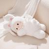 Plush Animal Tissue Holder With Creative Car Theme For Living Room Use