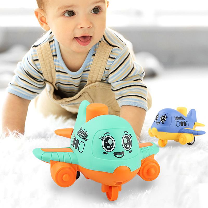 Press And Go Aircraft Toys For Toddlers 1-3, Baby Racing Cars, Infant Play Vehicle, Baby Push Go Friction Car Toys
