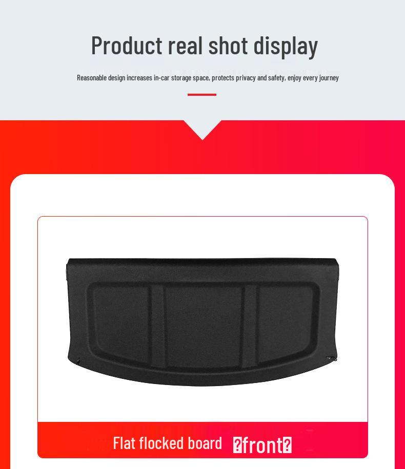 Hyundai Encino Rear Trunk Organizer & Sunshade