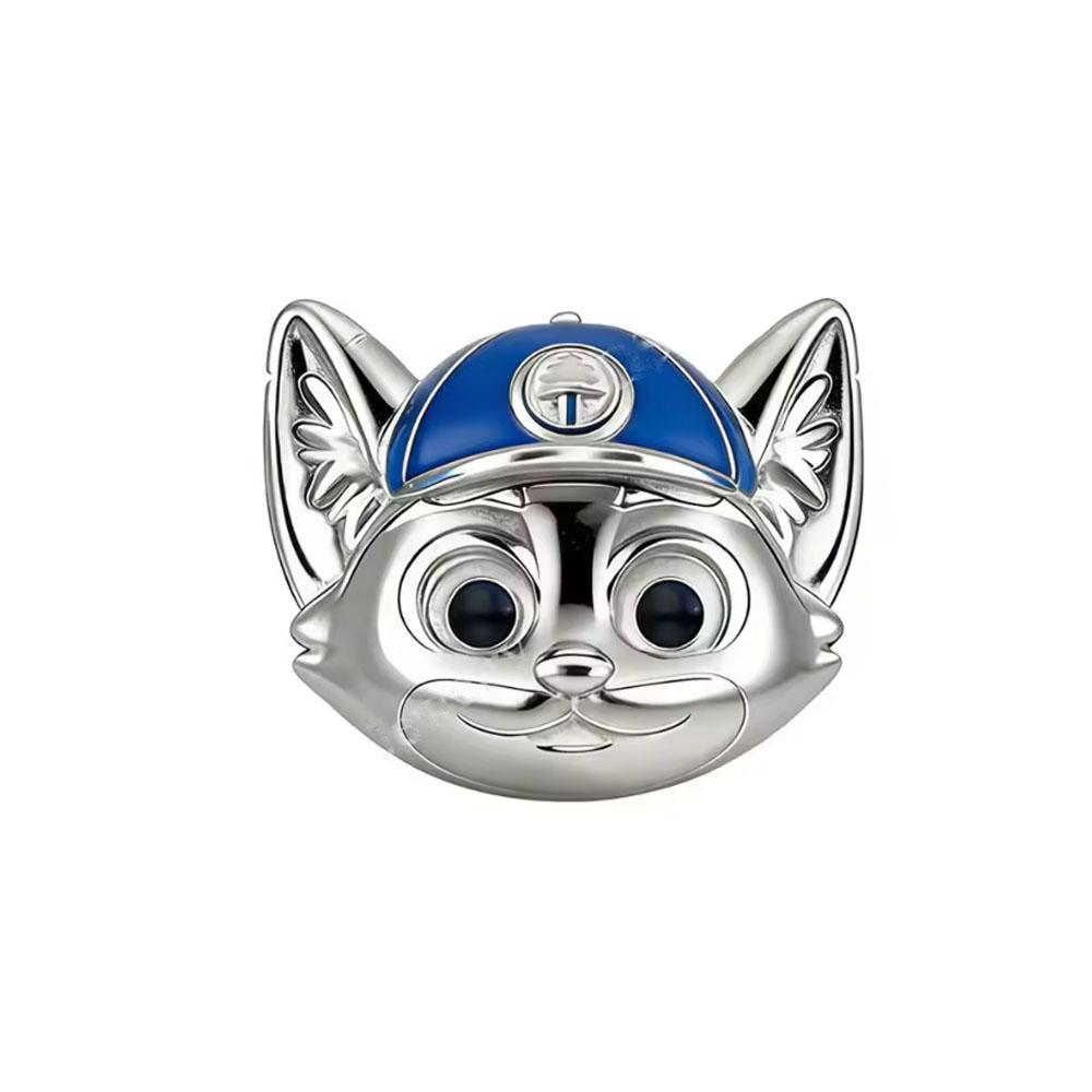 Fashionable 925 Silver Cartoon Beads Compatible with European Bracelet Koala Rabbit Mouse Princess Anime Beads DIY Jewelry Gift