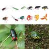 MagiDeal Artificial Lifelike Insects Model Cicada Figurines Home Garden Art Craft Decor DIY Tree Decor Kids Play Toy